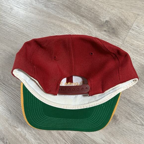 Vintage Sports Specialties Florida State Seminoles Hat Snapback Garnet Wool‎ Cap - Picture 7 of 9
